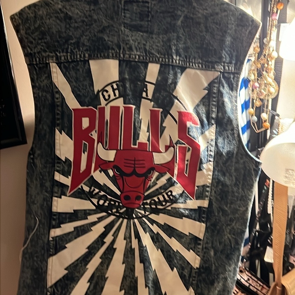 Chicago Bulls World  Tour Vintage vest size lg